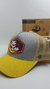 Gorra De Autor The Cap TRADE LINE Dreams Hexagonal Edition Beige y Amarillo