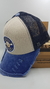 Gorra De Autor The Cap BEER LINE "Save Water Drink Beer" Beige y Azul en internet