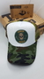 Gorra De Autor The Cap SKULLS LINE "Lover Skulls" Trucker Sublimado Blanco y Verde Camuflado - comprar online
