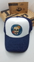 Gorra De Autor The Cap SKULLS LINE "Lover Skulls" Trucker Sublimado Blanco y Azul - comprar online