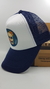 Gorra De Autor The Cap SKULLS LINE "Lover Skulls" Trucker Sublimado Blanco y Azul en internet