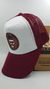 Gorra De Autor The Cap SKULLS LINE "Lover Skulls" Trucker Sublimado Blanco y Bordó en internet