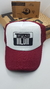 Gorra De Autor The Cap TRADE LINE Barcode Trucker Sublimado Blanco y Bordó - comprar online