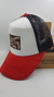 Gorra De Autor The Cap TRADE LINE Psicodelic B&N Trucker Sublimado Blanco, Rojo y Negro en internet