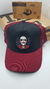 Gorra De Autor The Cap TERROR LINE "Game Over" Negro y Bordo - comprar online