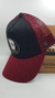 Gorra De Autor The Cap TERROR LINE "Jacson" Negro y Bordo en internet