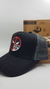 Gorra De Autor The Cap HEROES SUPER LINE "Funny Man" Negro y Gris