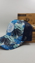 Gorra De Autor The Cap TRADE LINE Estampado - Parche Hilo Celeste