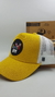 Gorra De Autor The Cap MUSIC LINE "BPM" Amarillo y Blanco