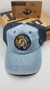 Gorra De Autor The Cap BARBER LINE "Classic Cuts" Jeans y Azul - comprar online