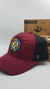 Gorra De Autor The Cap BARBER LINE "Classic Cuts" Bordo y Negro