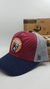 Gorra De Autor The Cap STARWARS LINE "The Mandalorian" Bordo, Azul y Gris