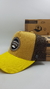 Gorra De Autor The Cap BARBER LINE "Haircuts & Shaves" Beige, Amarillo y Marrón