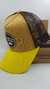 Gorra De Autor The Cap BARBER LINE "Haircuts & Shaves" Beige, Amarillo y Marrón en internet