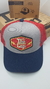 Gorra De Autor The Cap TRADE LINE Dreams Ray Hexagonal Edition Gris, Azul y Rojo - comprar online