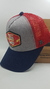 Gorra De Autor The Cap TRADE LINE Dreams Ray Hexagonal Edition Gris, Azul y Rojo en internet