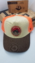 Gorra De Autor The Cap TRADITIONAL LINE "Hard Work" Beige, Marrón y Naranja - comprar online
