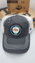 Gorra De Autor The Cap MUSIC LINE "It´s Techno Time" Gris y Blanco - comprar online