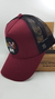 Gorra De Autor The Cap MUSIC LINE "BPM" Bordo y Negro en internet