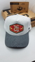 Gorra De Autor The Cap TRADE LINE Dreams Ray Hexagonal Edition Gris y Blanco - comprar online