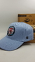 Gorra De Autor The Cap MUSIC LINE "Rock & Roll" Celeste Gabardina