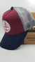 Gorra De Autor The Cap MARINE LINE "The Seafarer" Bordo, Azul y Gris en internet