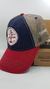 Gorra De Autor The Cap MARINE LINE "The Seafarer" Azul , Rojo y Beige en internet