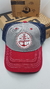 Gorra De Autor The Cap MARINE LINE "The Seafarer" Gris, Rojo y Azul - comprar online