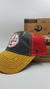Gorra De Autor The Cap MARINE LINE "The Seafarer" Marrón, Mostaza y Rojo