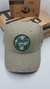 Gorra De Autor The Cap FEMME LINE "Flower Power" Gris - comprar online