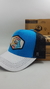 Gorra De Autor The Cap TRADE LINE Dreams Curves Hexagonal Edition Turquesa, Blanco y Negro