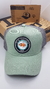 Gorra De Autor The Cap MUSIC LINE "It´s Techno Time" Verde y Gris - comprar online