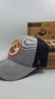 Gorra De Autor The Cap ANIMAL LINE "Beautiful Zebra" Gris y Negro