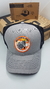 Gorra De Autor The Cap ANIMAL LINE "Beautiful Zebra" Gris y Negro - comprar online