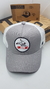 Gorra De Autor The Cap FEMME LINE "BANG" Gris y Blanco - comprar online