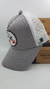 Gorra De Autor The Cap FEMME LINE "BANG" Gris y Blanco en internet