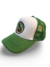 Gorra De Autor The Cap ANIMAL LINE "Rodent Attack" Blanco y Verde Trucker Poliester - comprar online