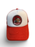 Gorra De Autor The Cap ANIMAL LINE "Benice" Blanco y Rojo Trucker Poliester - comprar online