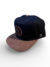 Gorra De Autor The Cap TRADE LINE 3D Negro y Marrón Snapback