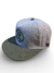 Gorra De Autor The Cap TRADE LINE 3D Gris y Verde Snapback