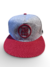 Gorra De Autor The Cap TRADE LINE 3D Gris y Rojo Snapback - comprar online