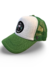 Gorra De Autor The Cap ANIMAL LINE "Flamingo" Blanco y Verde Trucker Poliester - comprar online