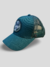 Gorra De Autor The Cap FEMME LINE "Flower Power" Verde