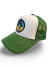 Gorra De Autor The Cap ANIMAL LINE "Pretty Mapuche" Blanco y Verde Trucker Poliester - comprar online