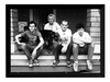 Quadro Banda Minor Threat Straight Edge Poster Moldurado