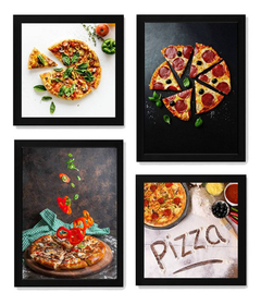 Quadros Artes Lanches Decoração Restaurante Pizzaria