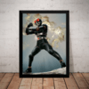Quadro Decorativo Kamen Rider Black Rx Arte Tokusatsu Anime