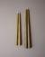 Par de Velas Cala verde Lima Opaco I 25 cms - mediana (caja de 2 unidades) - Beelight: a Beeswax Co.: Velas Naturales de Pura Cera de Abejas