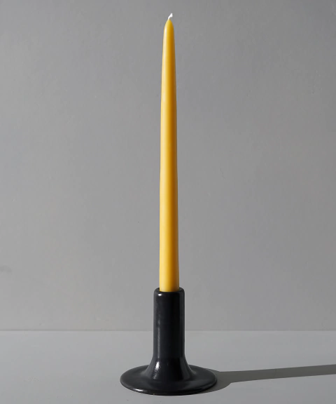 Candelabro de cerámica Alto 11 cm - Negro