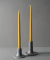 Candelabro de cerámica Alto 11 cm - Gris en internet